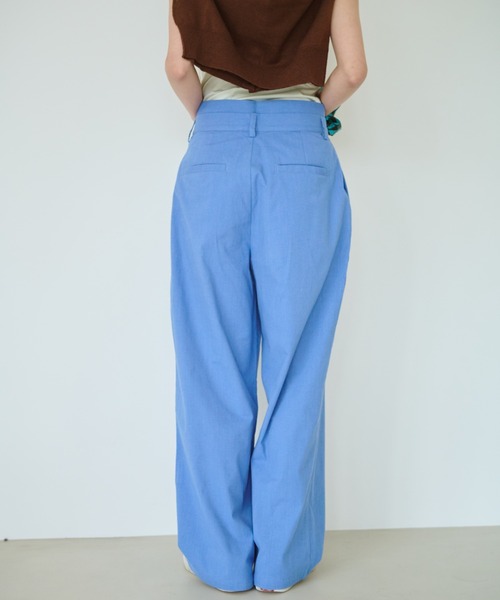 「common gull products.」 スラックス MEDIUM ライトグレー レディース_画像7