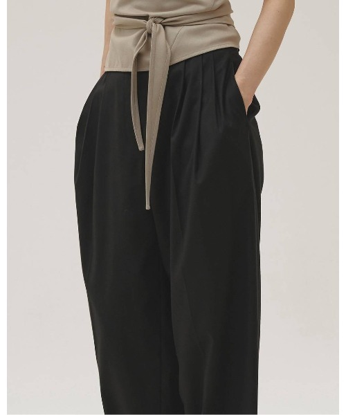 TODAYFUL todayful パンツ Lightweight Tuck Trousers レディース