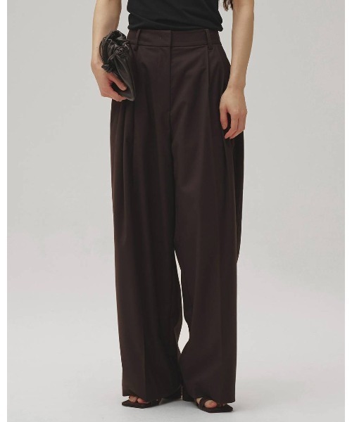 TODAYFUL Lightweight Tuck Trousers パンツ TODAYFUL todayful パンツ Lightweight Tuck Trousers レディース