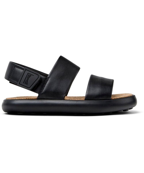 「CAMPER」 フラットサンダル 25.5cm ブラック レディース_画像2