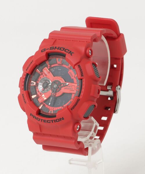 G-SHOCK 「G-SHOCK」 デジタル腕時計 - レッド メンズ : ZOZOTOWN