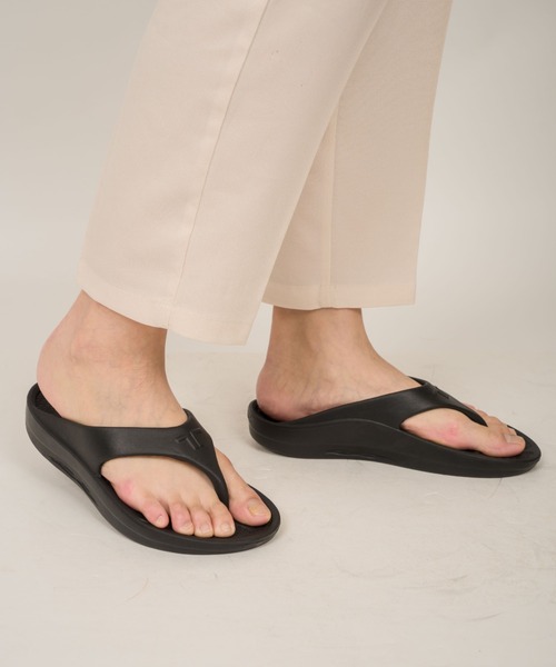 「TELIC」 ビーチサンダル S ブラック レディース_画像5