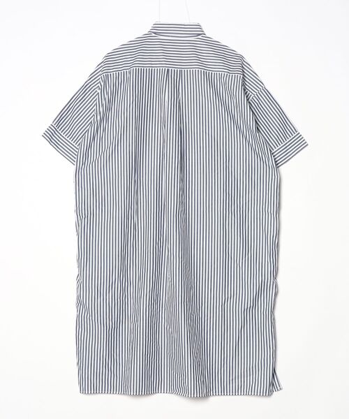 Danton（ダントン） シャツワンピース 36 ネイビー レディース