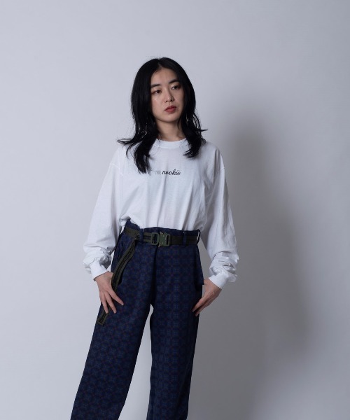 tシャツ 「W」「it」「THE Nookie」ANIME2 LS T レディース メンズ tシャツ 「W」「it」「THE Nookie」ANIME2 LS T レディース