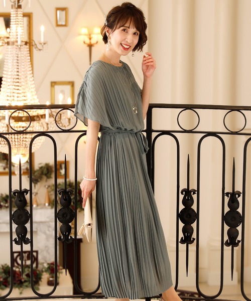 ラグラン ドレス 通販 Paypayモール ミモレ丈 袖ありフォーマルラグラン大きいサイズ結婚式