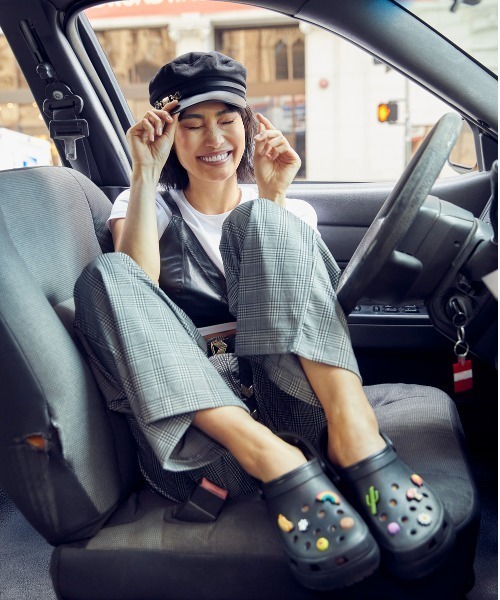 ★CROCS★クロッグサンダル 厚底ソール5cm プラットフォーム crocs サンダル クロックス クラシック プラットフォーム
