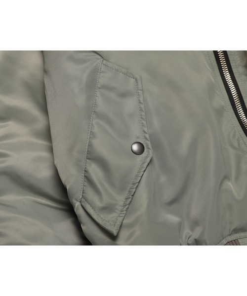 新品⭐︎LIBERE リベーレ コンビネーション ジャケット ブルゾン　MA1 LIBERE ma1 ma-1 リベーレ / COMBINATION MA-1 JACKET ビッグ