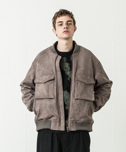 人気格安 ジャケット ブルゾン ストレッチフェイクスエードボンバージャケット ZOZOTOWN PayPayモール店 - 通販 - PayPayモール 国産通販