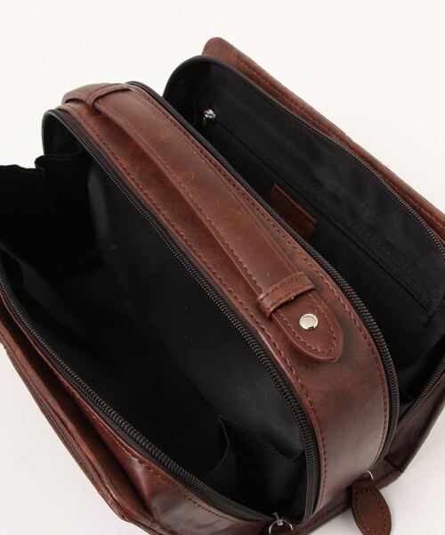 クラッチバッグ シワ加工ボックス型セカンドバッグ メンズ : ZOZOTOWN