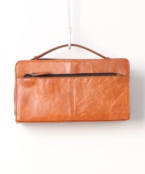 クラッチバッグ シワ加工ボックス型セカンドバッグ メンズ : ZOZOTOWN