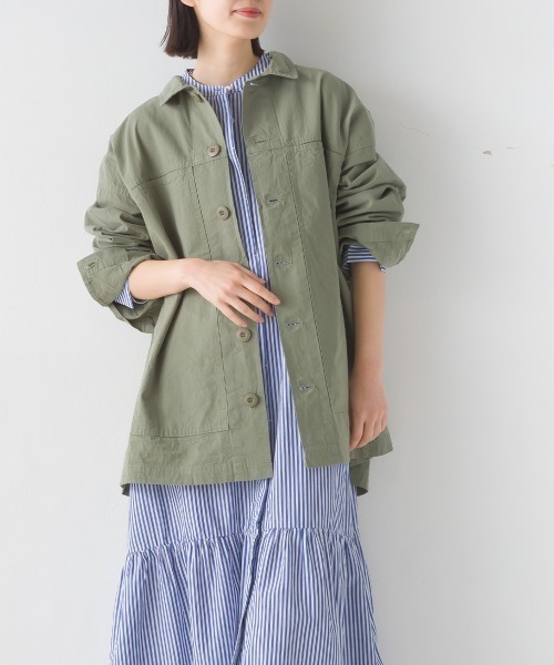 OMNES（オムネス） カバーオール ユニセックス ウォッシュ加工ダンプ