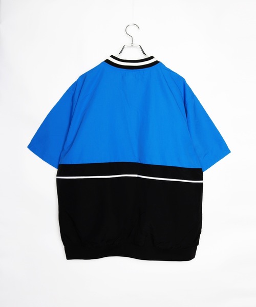 WESTSEA（ウエストシー） ナイロンジャケット 半袖Vネック ナイロン