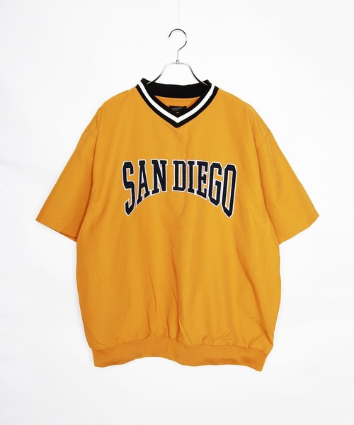 WESTSEA（ウエストシー） ナイロンジャケット 半袖Vネック ナイロン