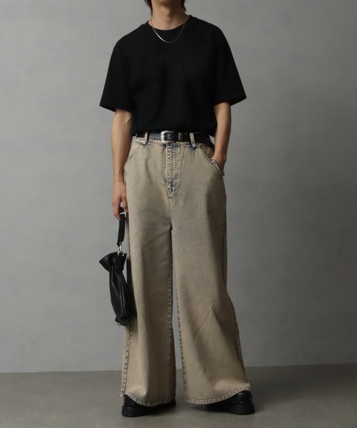 週末価格　BELPER 　袴パンツ　 ジーンズ welise ジーンズ 「welise/ウェライズ」13ozハイグレードデニム