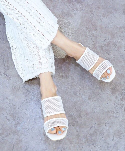 【DOLCE&GABBANA】エナメルウェッジサンダル アンクルストラップ CHARLES & KEITH アンクルストラップ ヒールサンダル （Nude