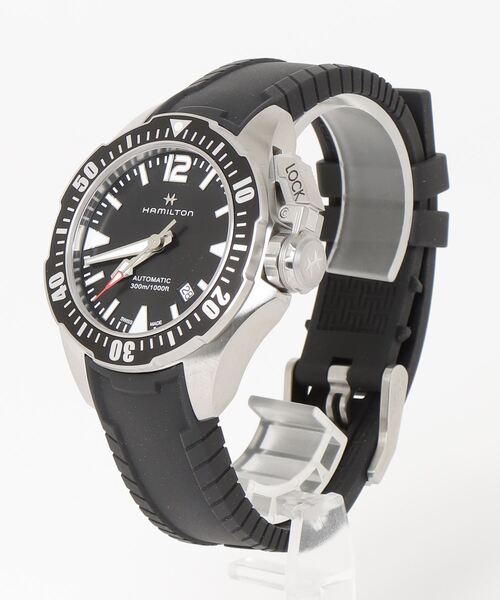 Hamilton アナログ時計 ブラック シックなブラックダイヤル ウォッチ | Hamilton Watch