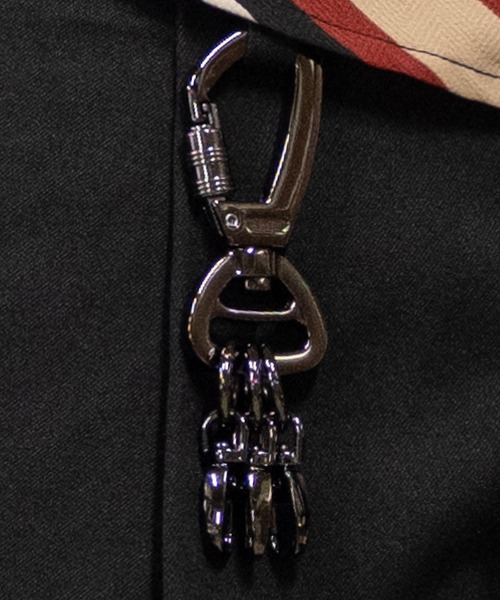 JOHN'S CLOSET（ジョンズクローゼット） キーホルダー 「40」カラビナ