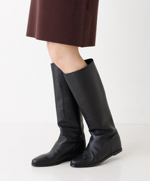 美品 レメ REMME ロング ブーツ シューズ 靴 レザー 38 24cm 黒 楽天市場】【20％OFF】REMME（レメ） サイドジップ ロングブーツ