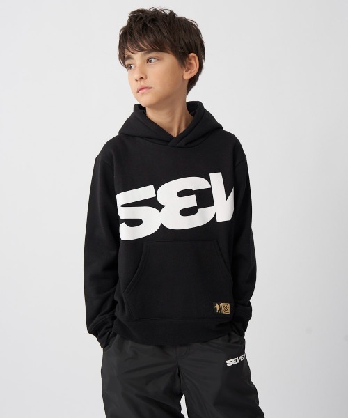 SEVEN2（セブンツー） パーカー 「SEVEN2」キッズ裏起毛スウェット