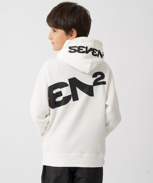 SEVEN2（セブンツー） パーカー 「SEVEN2」キッズ裏起毛スウェット