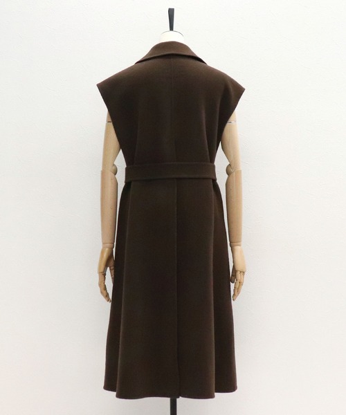 新品タグ付き「VERSEAU/ヴェルソー」ファインウールリバーロングジレ 新品タグ付き「VERSEAU/ヴェルソー」ファインウールリバーロングジレ