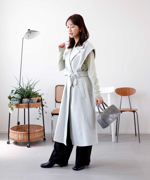 Jines（ジネス） コート アウター 「VERSEAU/ヴェルソー」ファイン