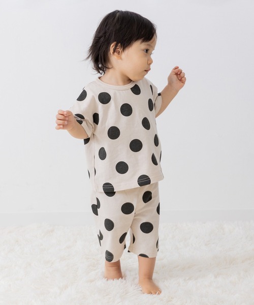 【新品未使用】House on the Hill パジャマ　80サイズ chil2 パジャマ 総柄 パジャマセット キッズ 子供 男の子 女の子
