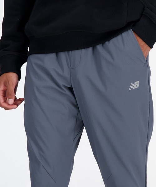 【美品】ニューバランス スーツ 上下セット テーパードパンツ ネイビー　XL New Balance（ニューバランス） スラックス AC テーパードパンツ28