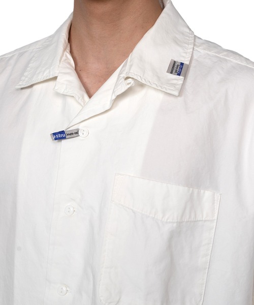 in・stru（men-tal）. シャツ Oxford Half-sleeve Shirt メンズ