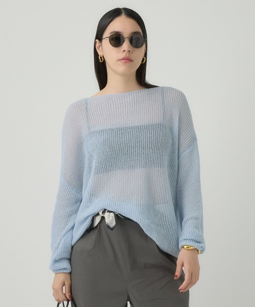KAOS 売れ筋商品|||カオス ニット&セーター アウター レディース Sweaters Blue adidas☆ユニセックス X'MAS SWEATER (adidas/ニット・セーター
