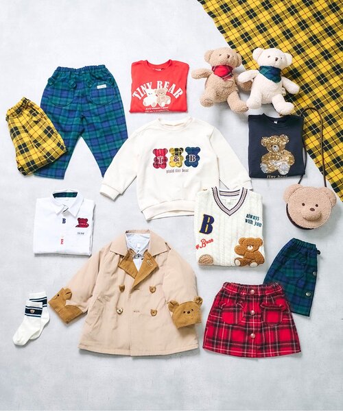 apres les cours（アプレレクール） スカート 「リンク」tiny bear