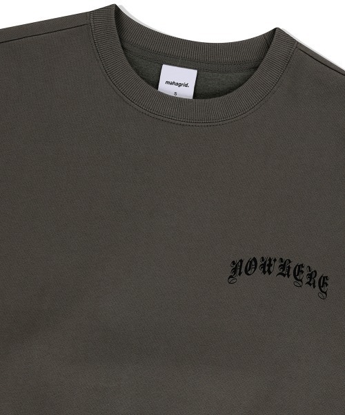 さらに100円引き◆MAHAGRID◆BACK NOWHERE SWEATSHIRT バックノーウェアスウェット - mahagrid | 60% - アジア