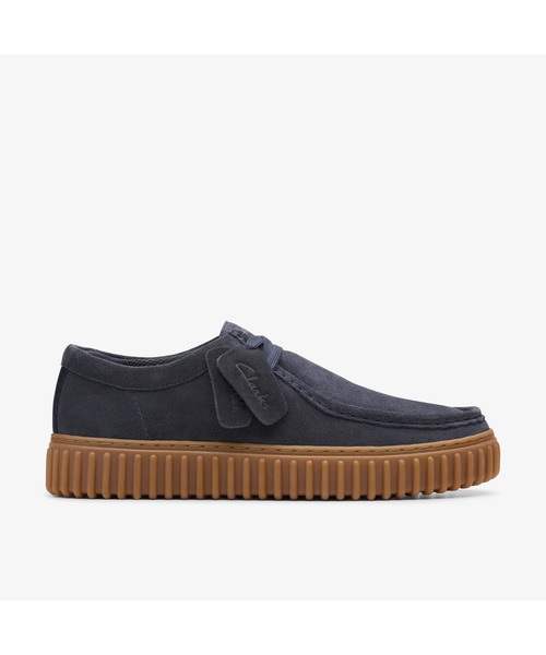 デッキシューズ Torhill Lo / トーヒルロー（ネイビースエード） メンズ | Clarks