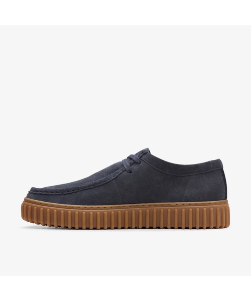 デッキシューズ Torhill Lo / トーヒルロー（ネイビースエード） メンズ | Clarks | 02