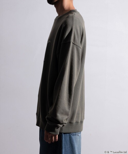work work ワークワーク　スターウォーズジップトレーナーSグレー FREAK'S STORE トレーナー スウェット FREAK'S STORE/フリークス