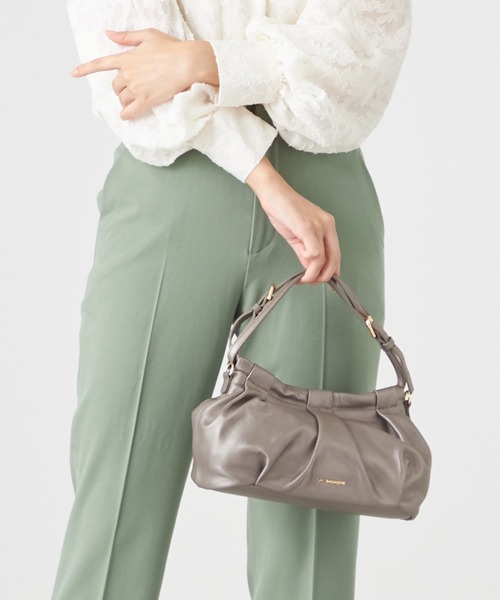 LA BAGAGERIE★シープ羊革レザー　ウォレット　チェーンバック 楽天市場】ラ バガジェリー la bagagerie シープレザーの通販