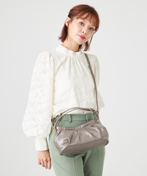 ミニジーラ Mini Black Purse with Silver Chain | MZ Wallace