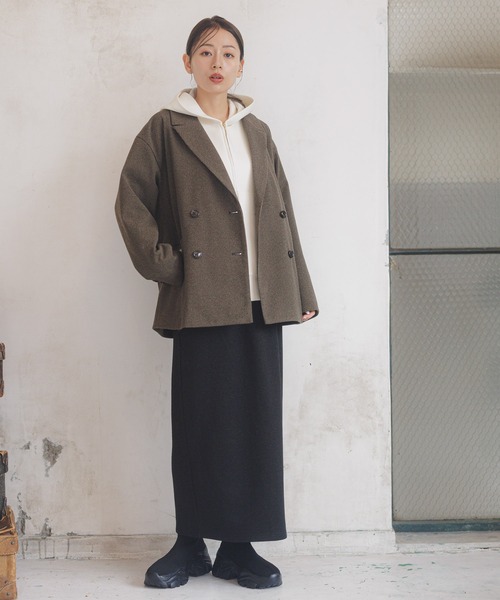 LAKOLE（ラコレ） ジャケット テーラードジャケット 起毛テーラード