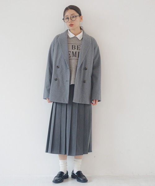 LAKOLE（ラコレ） ジャケット テーラードジャケット 起毛テーラード