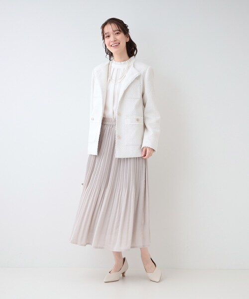  M プレザー　スカート SHOO・LA・RUE（シューラルー） スカート 「セレモニーにも」ひらりと
