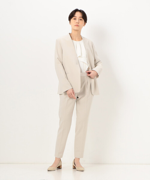 K．T キヨコ タカセ（K．T KIYOKO TAKASE）/ダブルジョーゼット パンツ K.T KIYOKO TAKASE（K.T キヨコ タカセ） パンツ ダブルジョーゼット