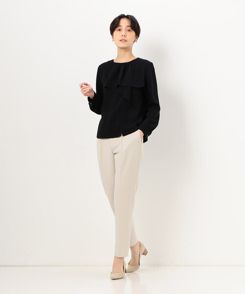 K.T KIYOKO TAKASE（K.T キヨコ タカセ） パンツ ダブルジョーゼット