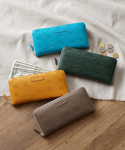 moz 財布 「moz」モズ New irregular ラウンド型長財布 No.86017