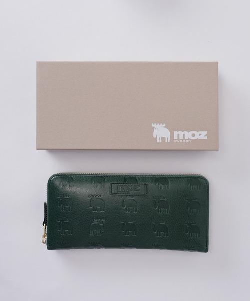 moz 財布 「moz」モズ New irregular ラウンド型長財布 No.86017