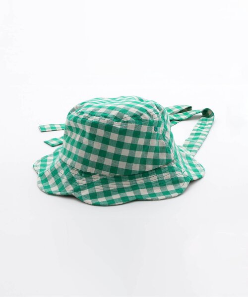 p.premier（ピードットプルミエ） 帽子 ハット 2WAYリボン付きお花