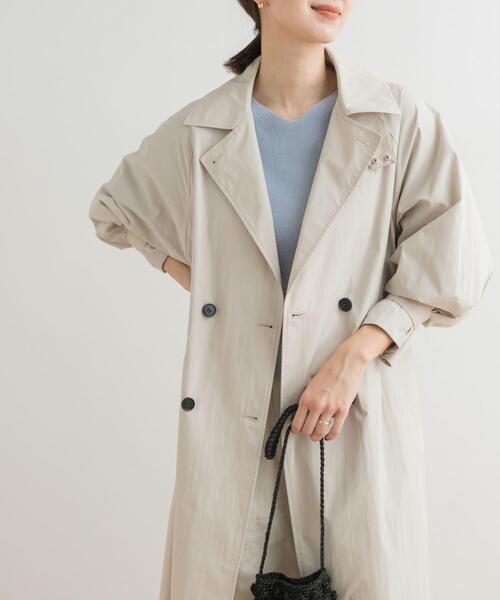 URBAN RESEARCH DOORS コート アウター 袖ボリュームスタンドコート 