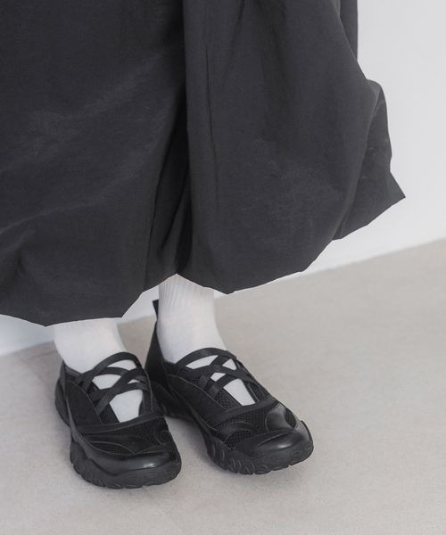新品未使用 黒 メッシュ フラットシューズ｜Yahoo!フリマ（旧