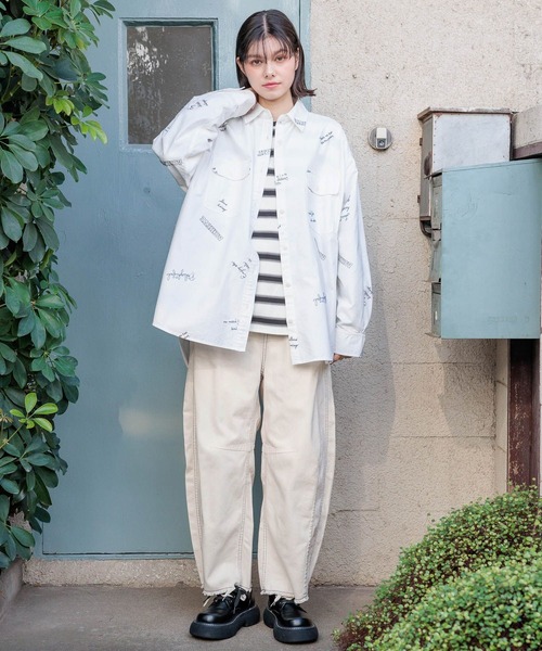 美品niko and…セルフカットバレルパンツMサイズ niko and ｜セルフカットバレルパンツ | Rakuten Fashion