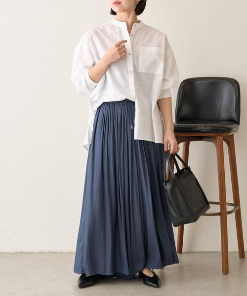 Jena espace merveilleux ブラウス シャツ 「ハンサムシャツ」袖