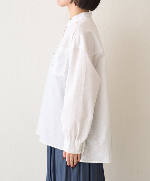 Jena espace merveilleux ブラウス シャツ 「ハンサムシャツ」袖